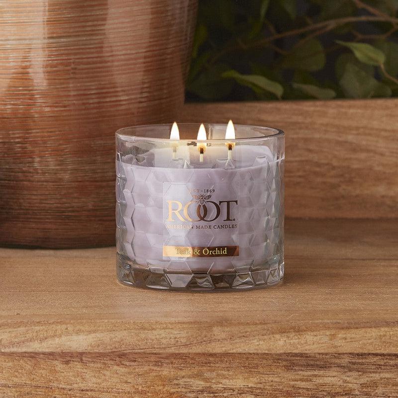 Root Candles Legacy Fragrances Collection || Teak & Orchid-Nature's Treasures