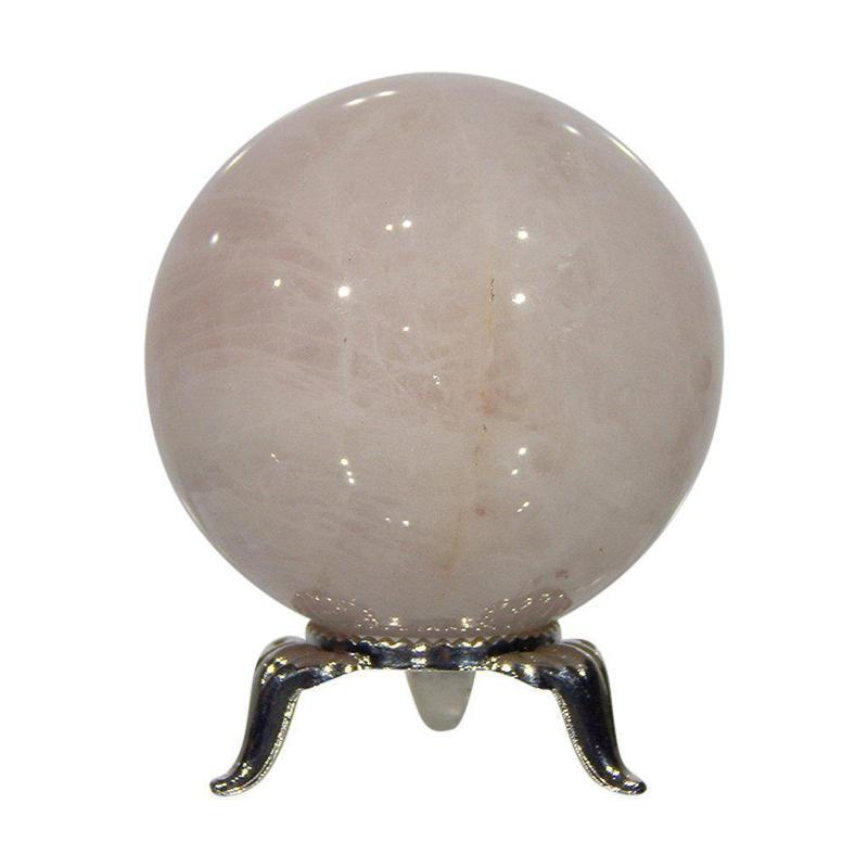 Rose Quartz Sphere 40mm-Nature's Treasures