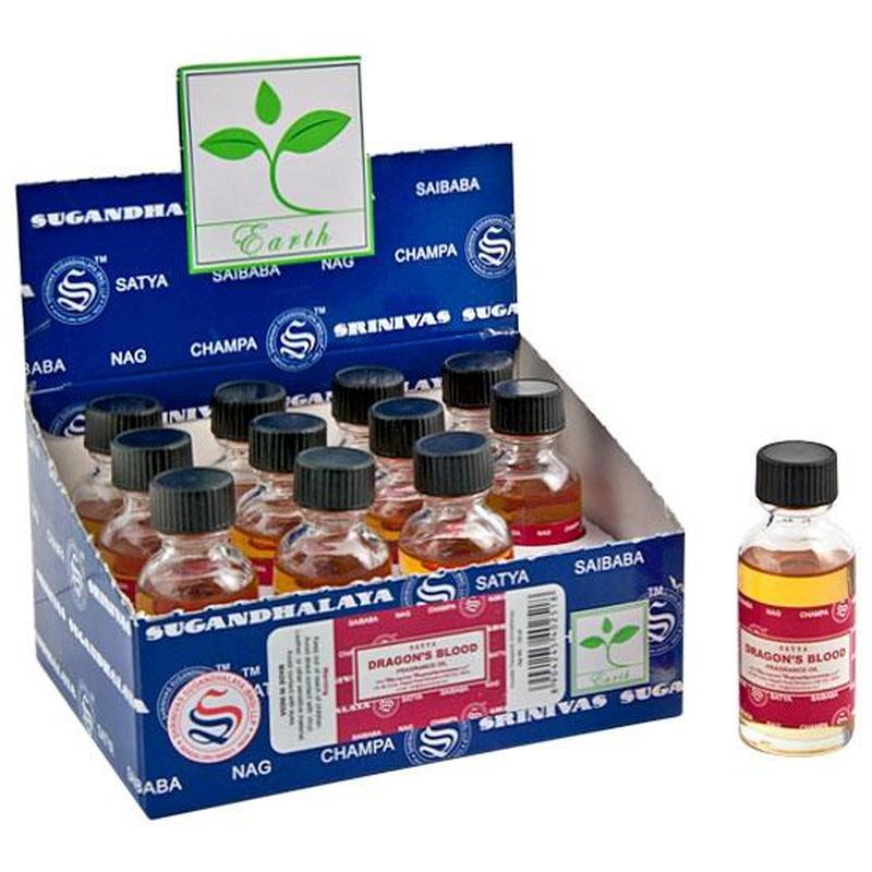 Satya Dragons Blood Fragrance Oil 1 fl.oz.-Nature's Treasures