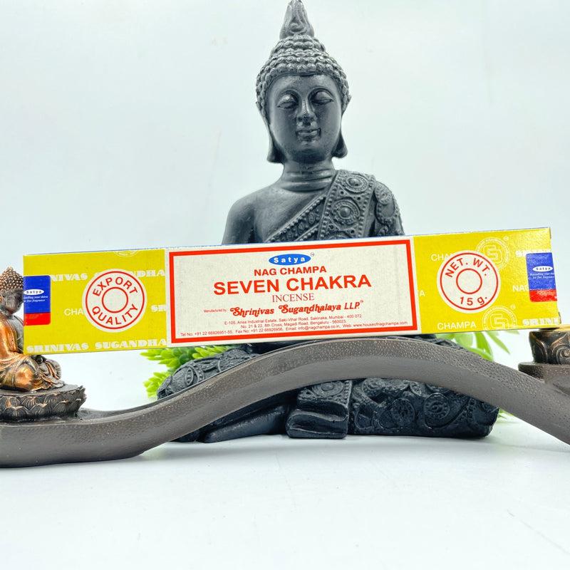 Satya Seven Chakra Incense 15g-Nature's Treasures