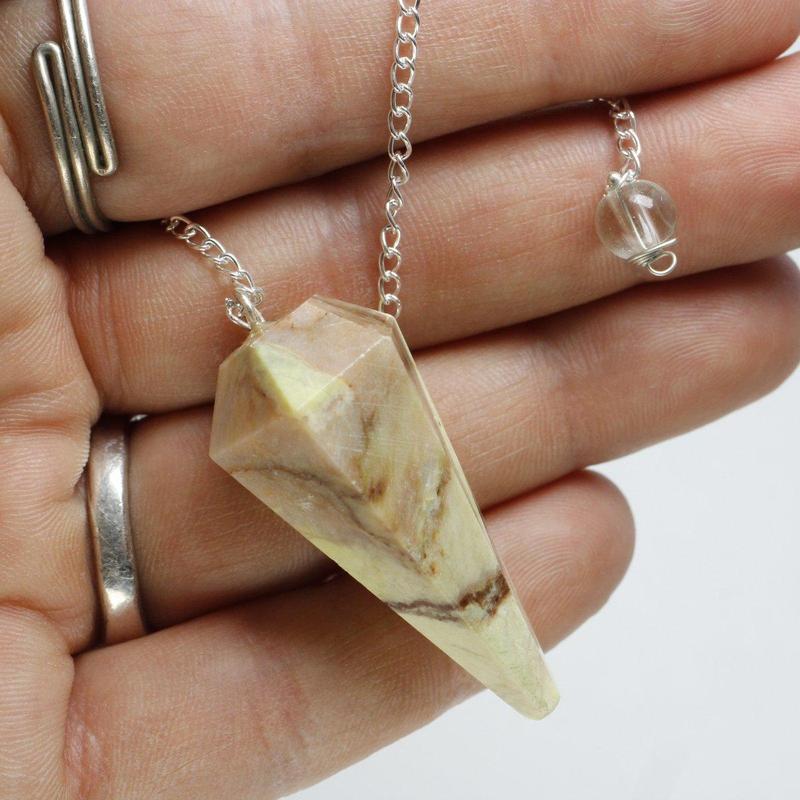 Serpentine Pendulum-Nature's Treasures