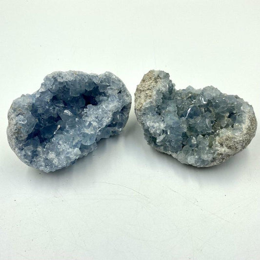 Small Natural Blue Celestite Cluster from Madagascar-Nature's Treasures