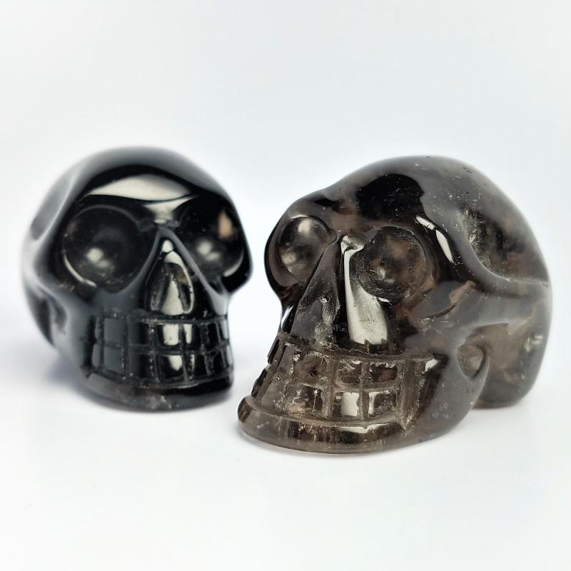 Smoky Quartz Skull || Small-Nature's Treasures