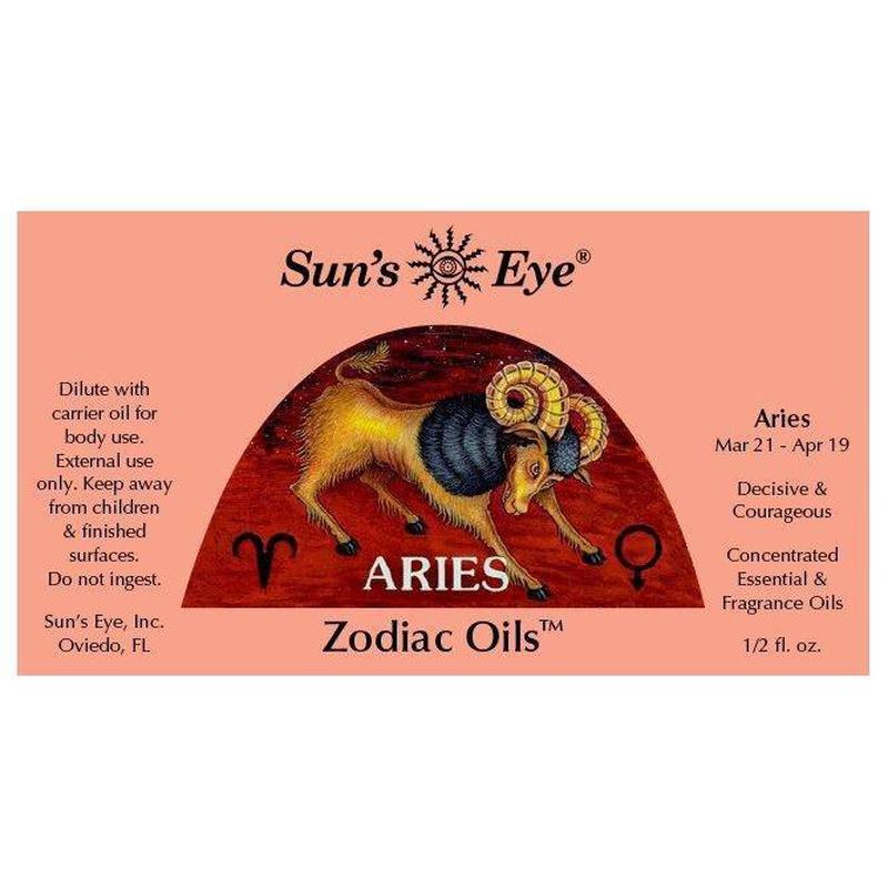 Sun's Eye "Aries" Zodiac Oils-Nature's Treasures