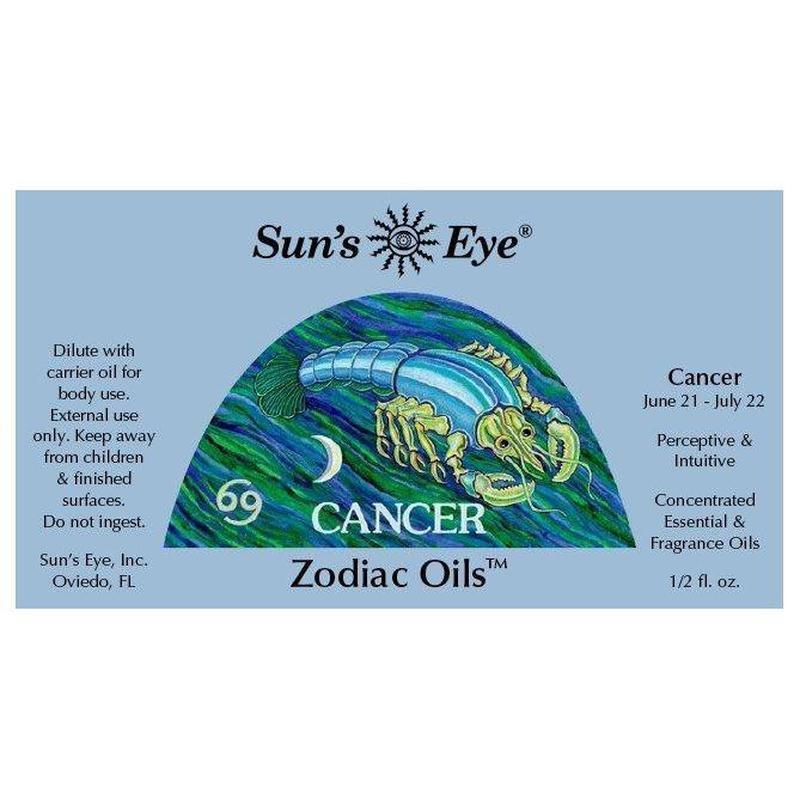 Sun's Eye "Cancer" Zodiac Oils-Nature's Treasures