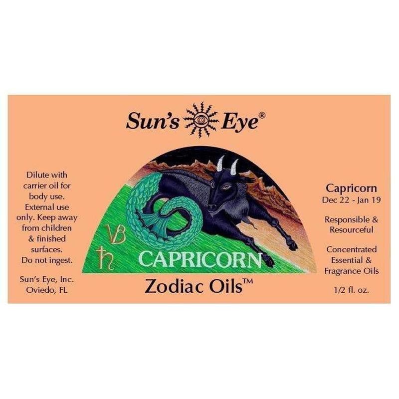 Sun's Eye "Capricorn" Zodiac Oils-Nature's Treasures