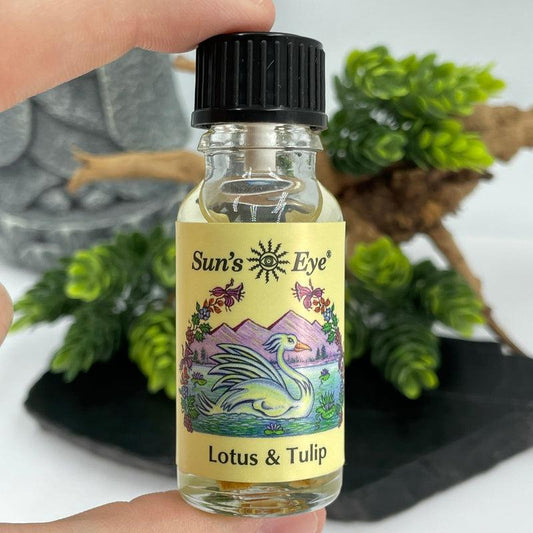 Sun's Eye "Lotus & Tulip" Herbal Blends Oil-Nature's Treasures