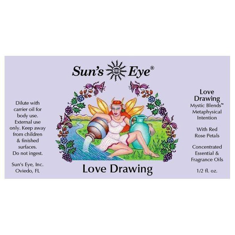 Sun's Eye "Love Drawing" Mystic Blends Oil-Nature's Treasures