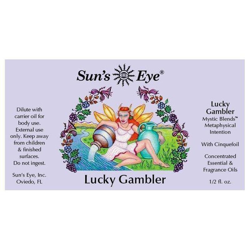 Sun's Eye "Lucky Gambler" Mystic Blends Oil-Nature's Treasures