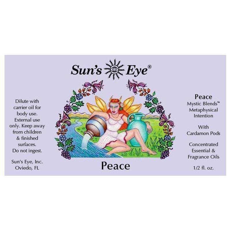 Sun's Eye "Peace" Mystic Blends Oil-Nature's Treasures