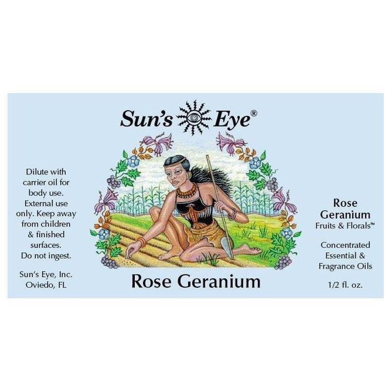 Sun's Eye "Rose Geranium" Oil-Nature's Treasures