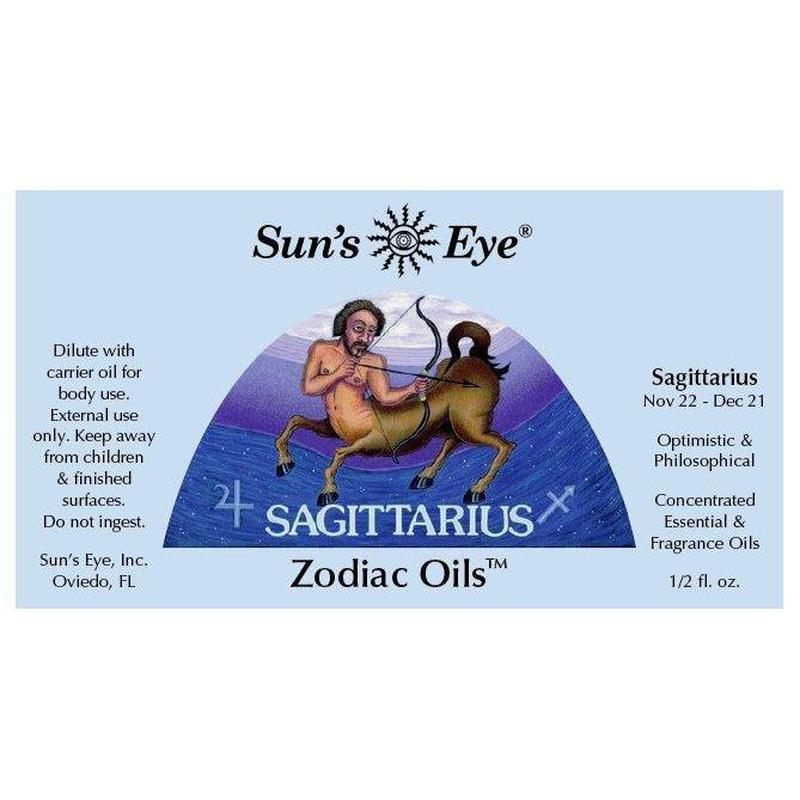 Sun's Eye "Sagittarius" Zodiac Oils-Nature's Treasures
