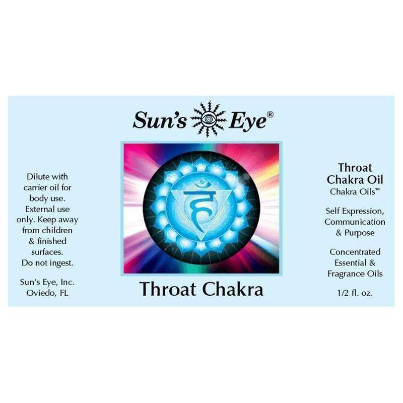 Sun's Eye "Throat Chakra" Oil-Nature's Treasures