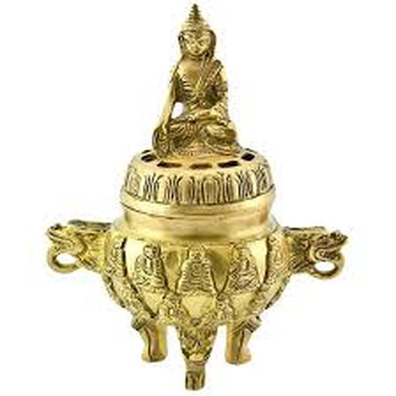 Tibetan Buddha Charcoal Burner-Nature's Treasures