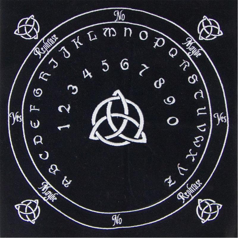 Velvet Pendulum Mat with Celtic Design-Nature's Treasures