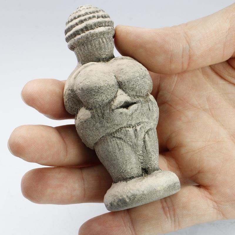 Venus of Willendorf Gypsum Cement Figurine-Nature's Treasures