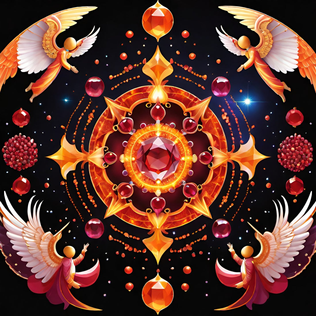 The Twelve Foundation Stones of the Heavenly City: Jacinth & Garnet