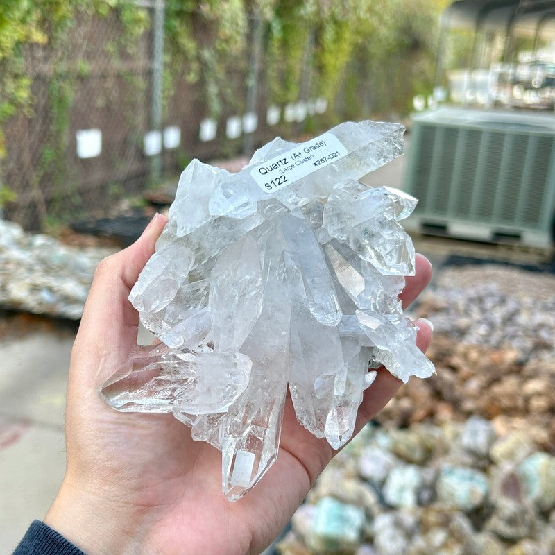 A+ Grade Quartz Cluster Piece || Trunk Show-Nature's Treasures