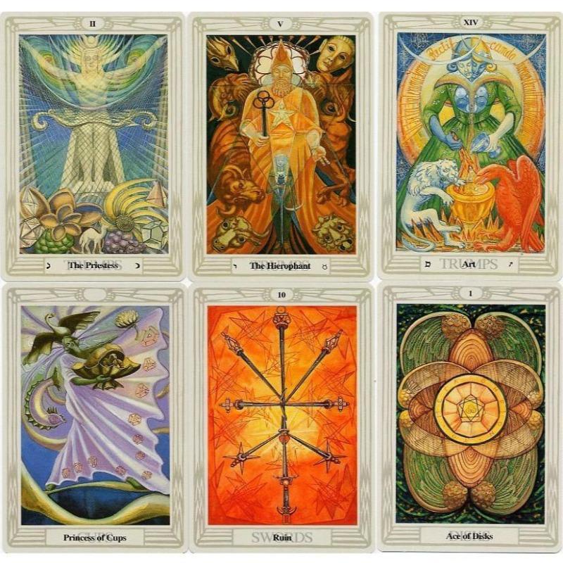 Aleister Crowley Thoth Premier Tarot Deck | Kit-Nature's Treasures