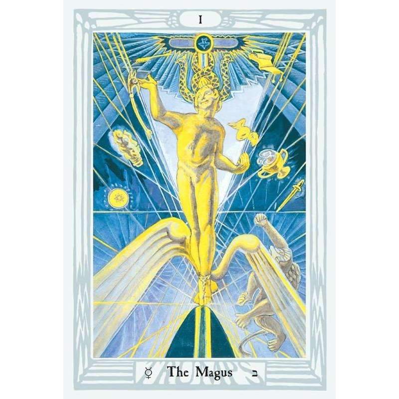 Aleister Crowley Thoth Tarot Deck - Large Size-Nature's Treasures