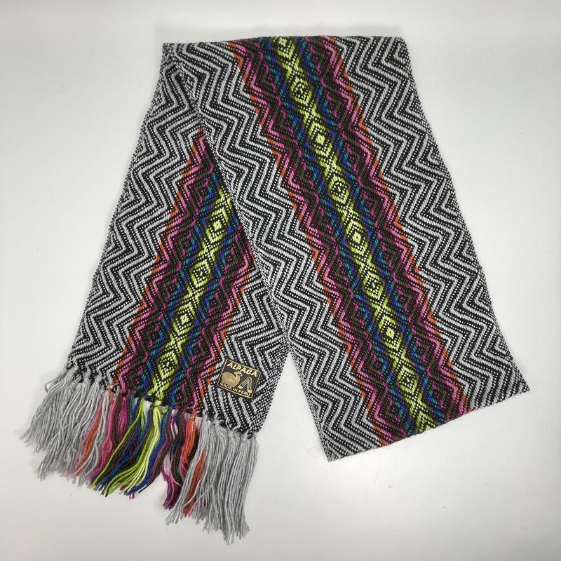 Alpaca Handwoven Wool Scarfs || Peruvian-Nature's Treasures