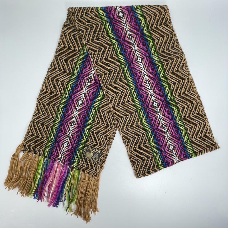 Alpaca Handwoven Wool Scarfs || Peruvian-Nature's Treasures
