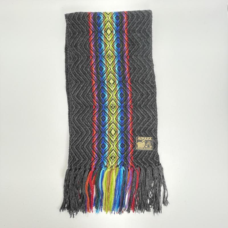 Alpaca Handwoven Wool Scarfs || Peruvian-Nature's Treasures