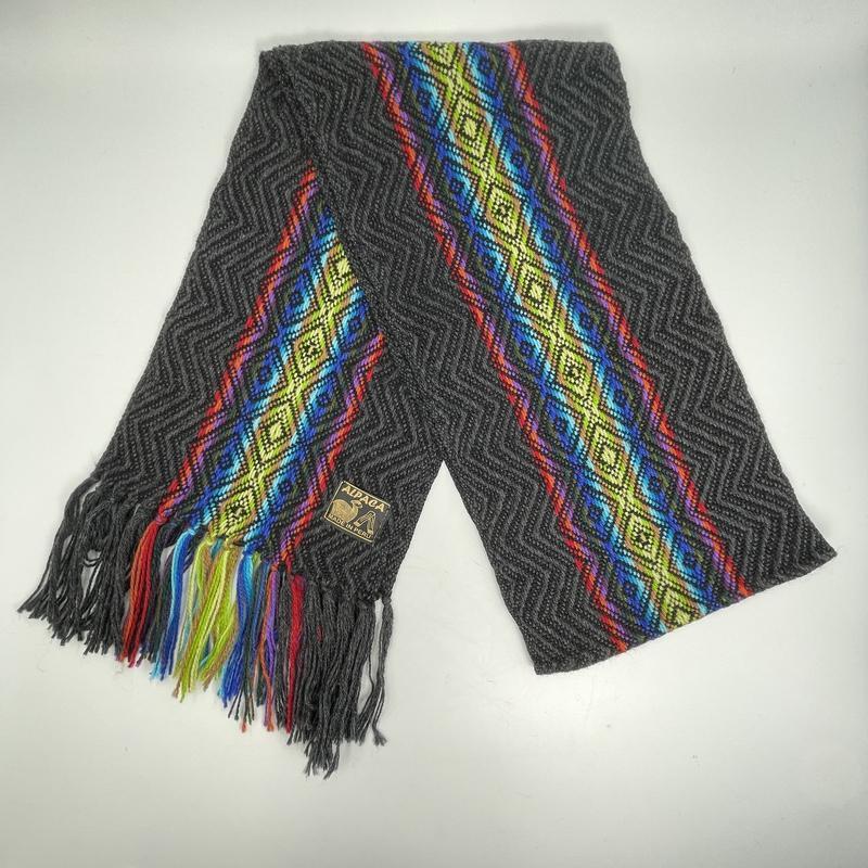 Alpaca Handwoven Wool Scarfs || Peruvian-Nature's Treasures