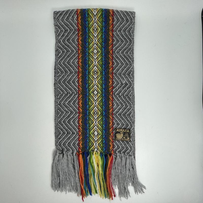 Alpaca Handwoven Wool Scarfs || Peruvian-Nature's Treasures