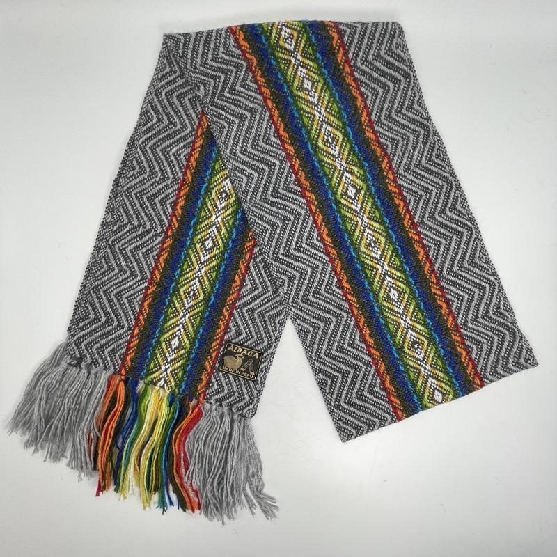 Alpaca Handwoven Wool Scarfs || Peruvian-Nature's Treasures