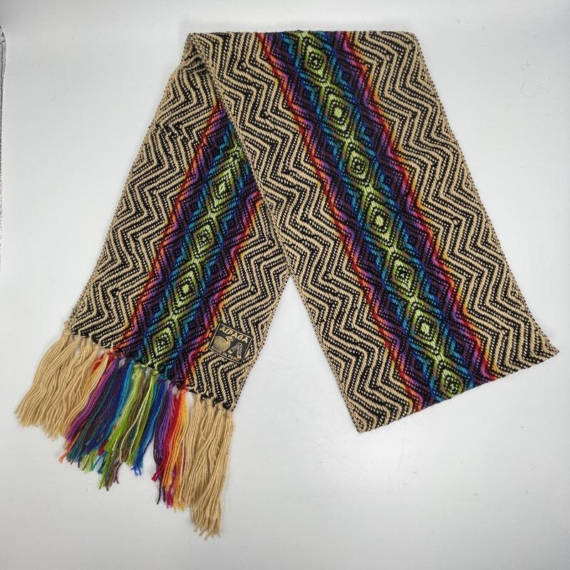 Alpaca Handwoven Wool Scarfs || Peruvian-Nature's Treasures