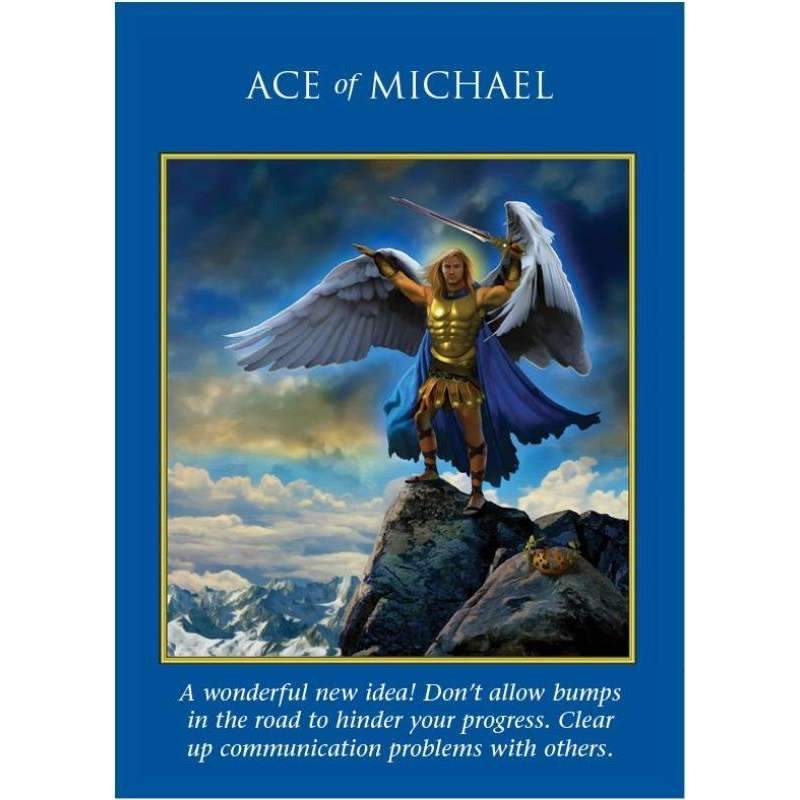 Archangel Power Tarot Cards: Deck and Guidebook By Radleigh Valentine-Nature's Treasures