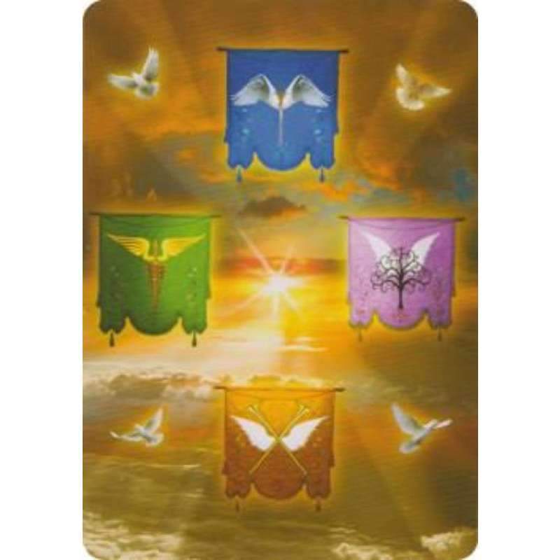 Archangel Power Tarot Cards: Deck and Guidebook By Radleigh Valentine-Nature's Treasures