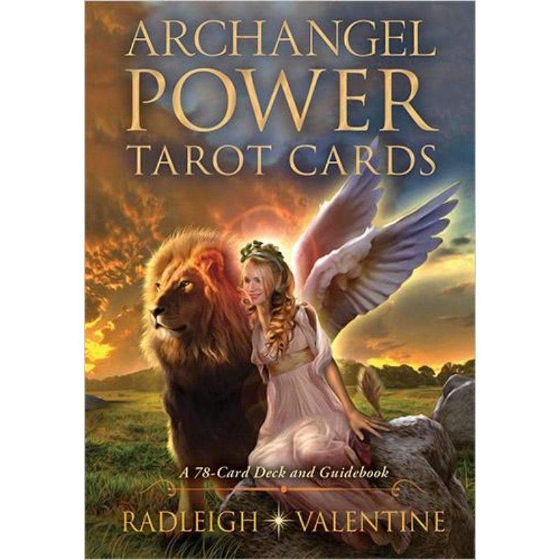 Archangel Power Tarot Cards: Deck and Guidebook By Radleigh Valentine-Nature's Treasures