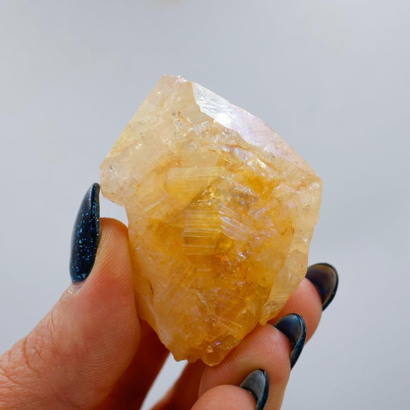Aura Coated Quartz Point || Amethyst, Citrine, Quartz-Nature's Treasures