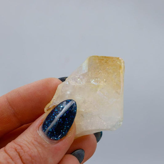 Aura Coated Quartz Point || Amethyst, Citrine, Quartz-Nature's Treasures