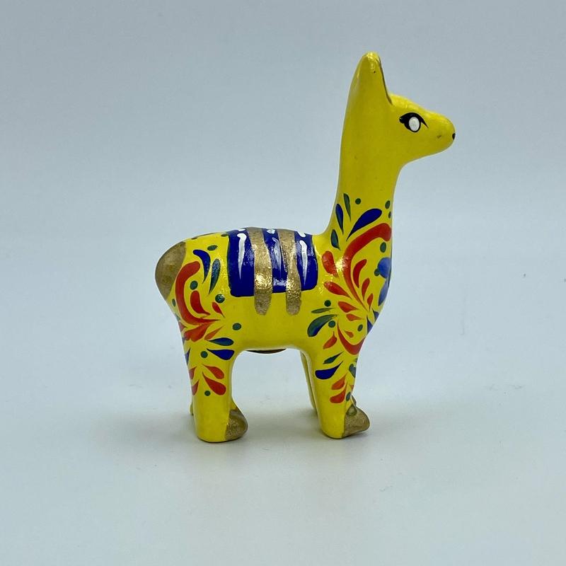 Authentic Hand Made Ceramic Llama Statue's-Nature's Treasures