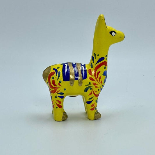 Authentic Hand Made Ceramic Llama Statue's-Nature's Treasures