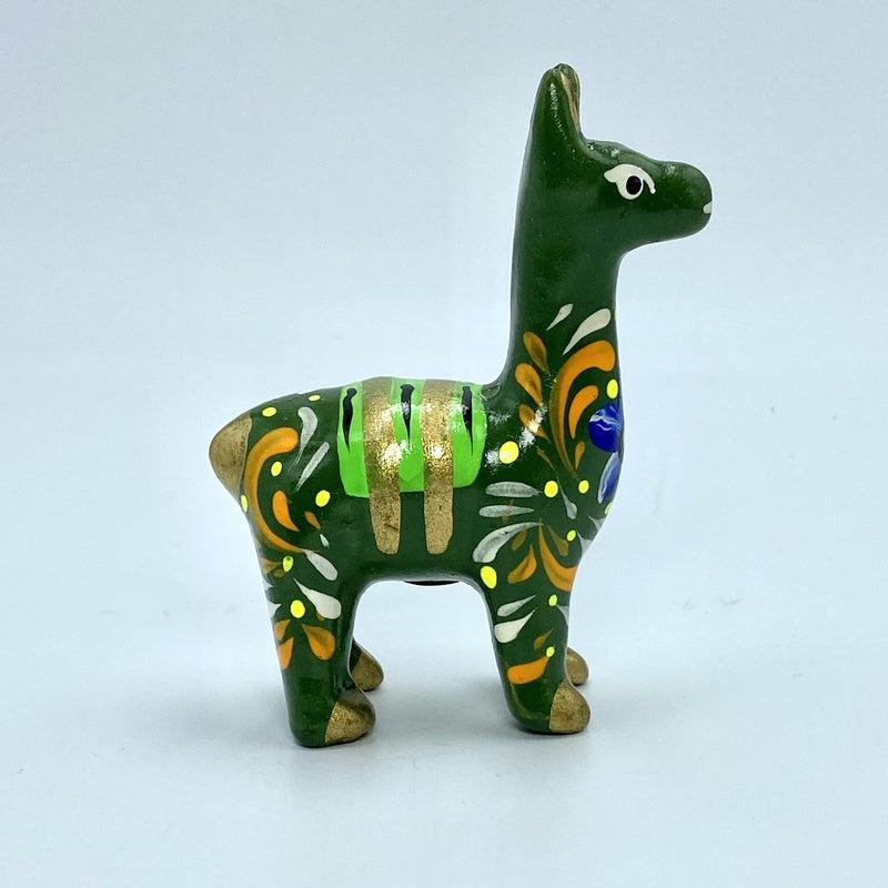 Authentic Hand Made Ceramic Llama Statue's-Nature's Treasures