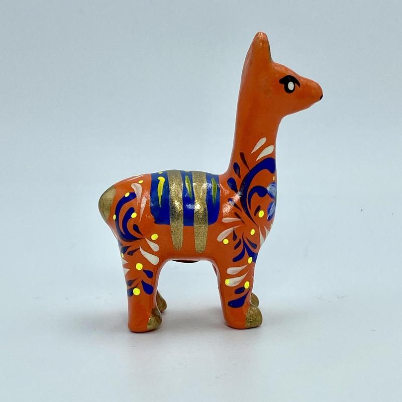 Authentic Hand Made Ceramic Llama Statue's-Nature's Treasures