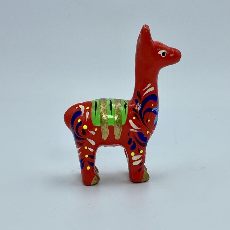 Authentic Hand Made Ceramic Llama Statue's-Nature's Treasures