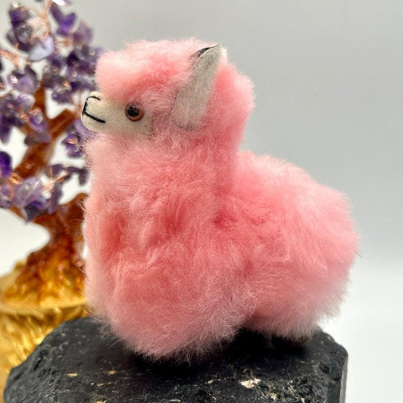 Authentic Hand Made Furry Multi-Color Llama's || Small-Nature's Treasures