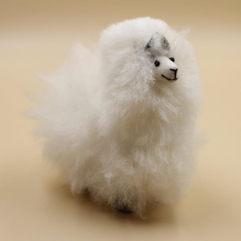 Authentic Hand Made Furry Multi-Color Llama's || Small-Nature's Treasures