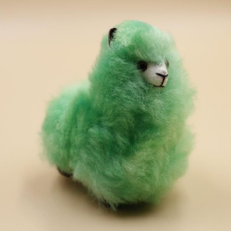 Authentic Hand Made Furry Multi-Color Llama's || Small-Nature's Treasures