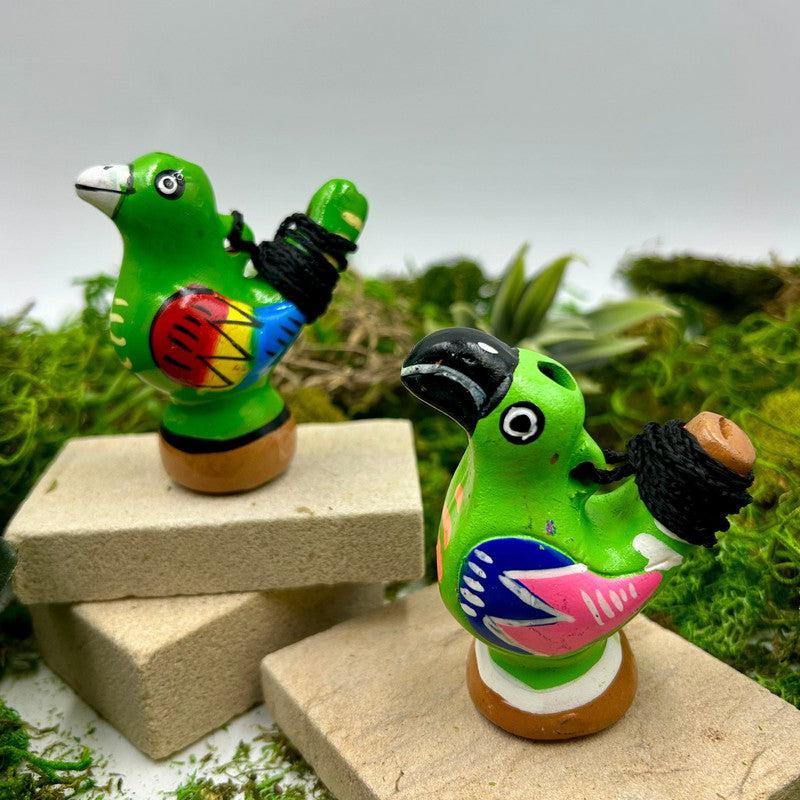 Authentic Handmade Peruvian Ceramic Bird Whistle-Nature's Treasures