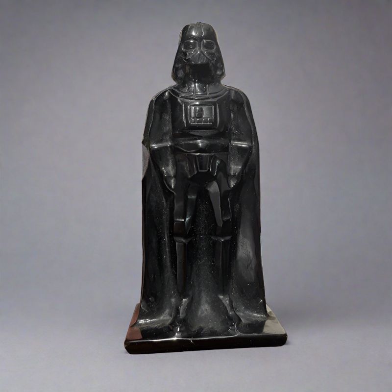 Black Obsidian Star Wars Darth Vader Carving-Nature's Treasures