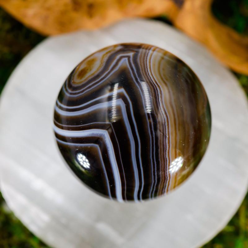 Black Sardonyx 55MM Spheres || Trunk Show-Nature's Treasures