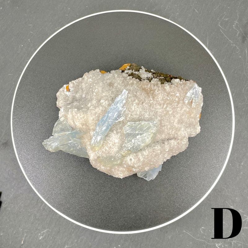 Blue Barite Crystal Cluster || Medium-Nature's Treasures