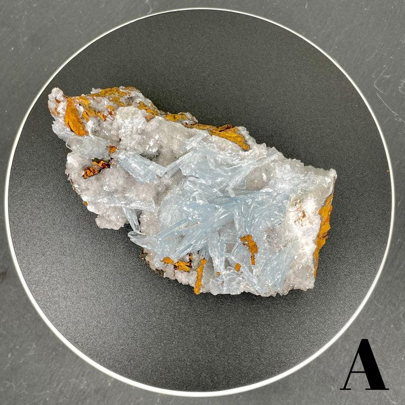 Blue Barite Crystal Cluster || Medium-Nature's Treasures