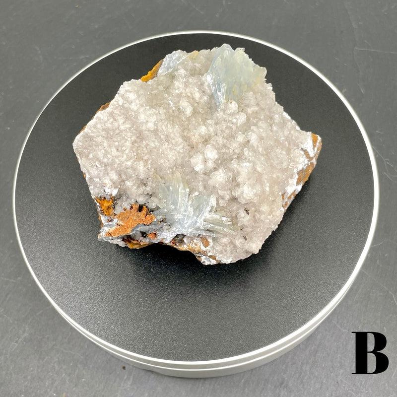 Blue Barite Crystal Cluster || Medium-Nature's Treasures